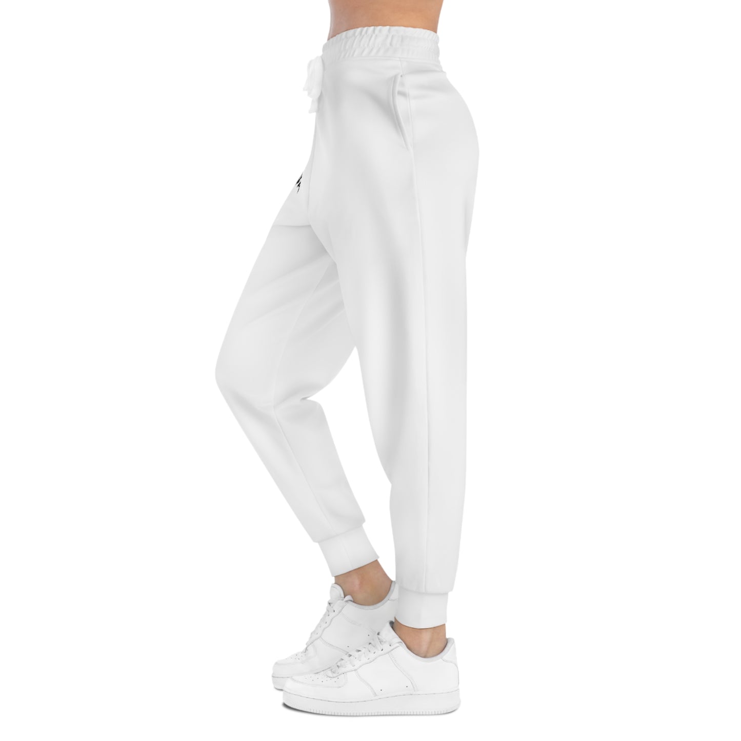 White Athletic Joggers