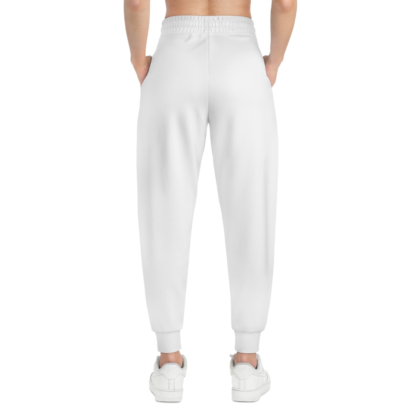 White Athletic Joggers